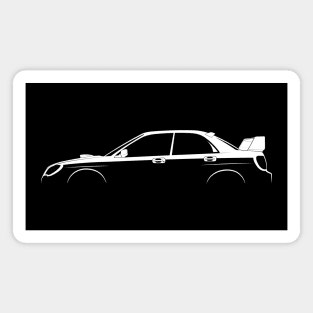 Subaru Impreza WRX STi (GD 2005) Silhouette Magnet